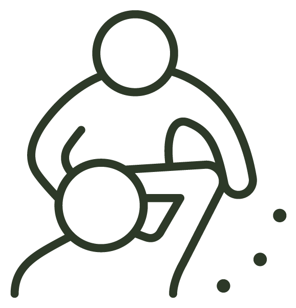 Icon depicting physiotherapy care
