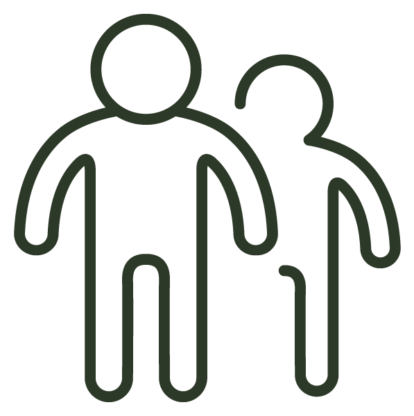 Icon related to physiotherapy or wellness